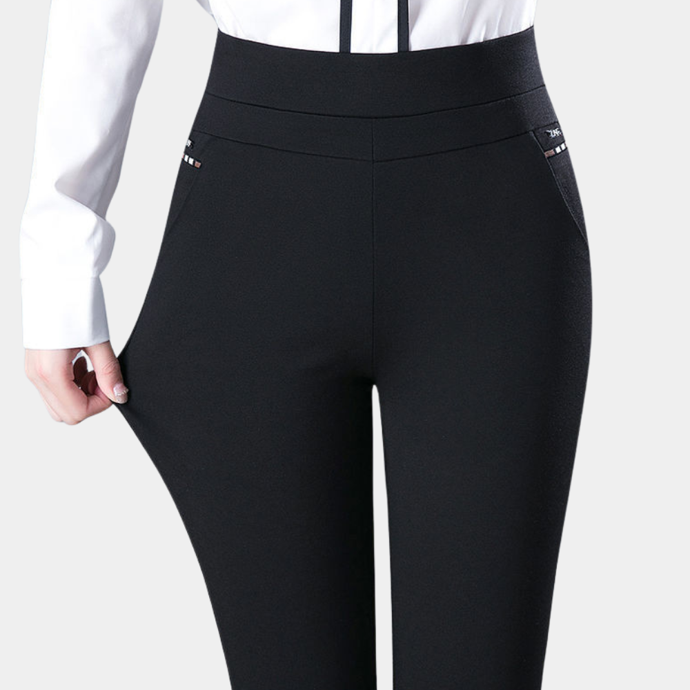 Odile - Pantalon extensible femme