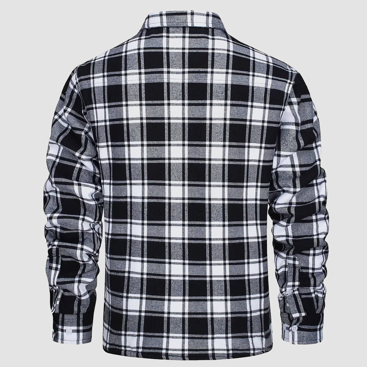Thierry - Surchemise Chic Carreaux Doublée Sherpa