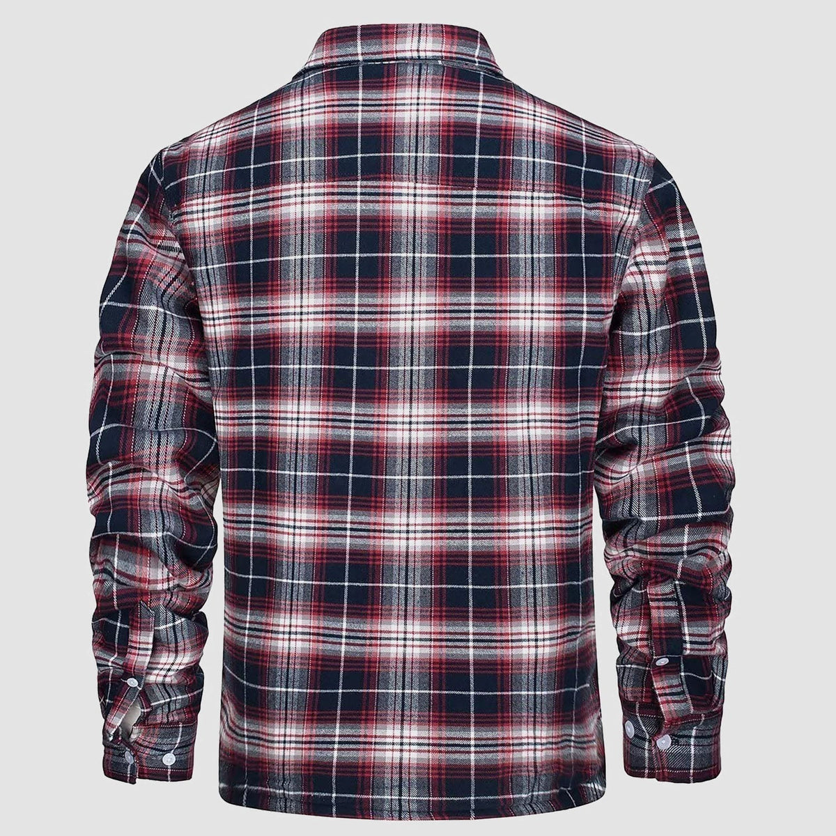 Thierry - Surchemise Chic Carreaux Doublée Sherpa