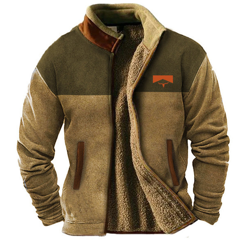 Philippe - Veste Chic Sherpa Aztèque