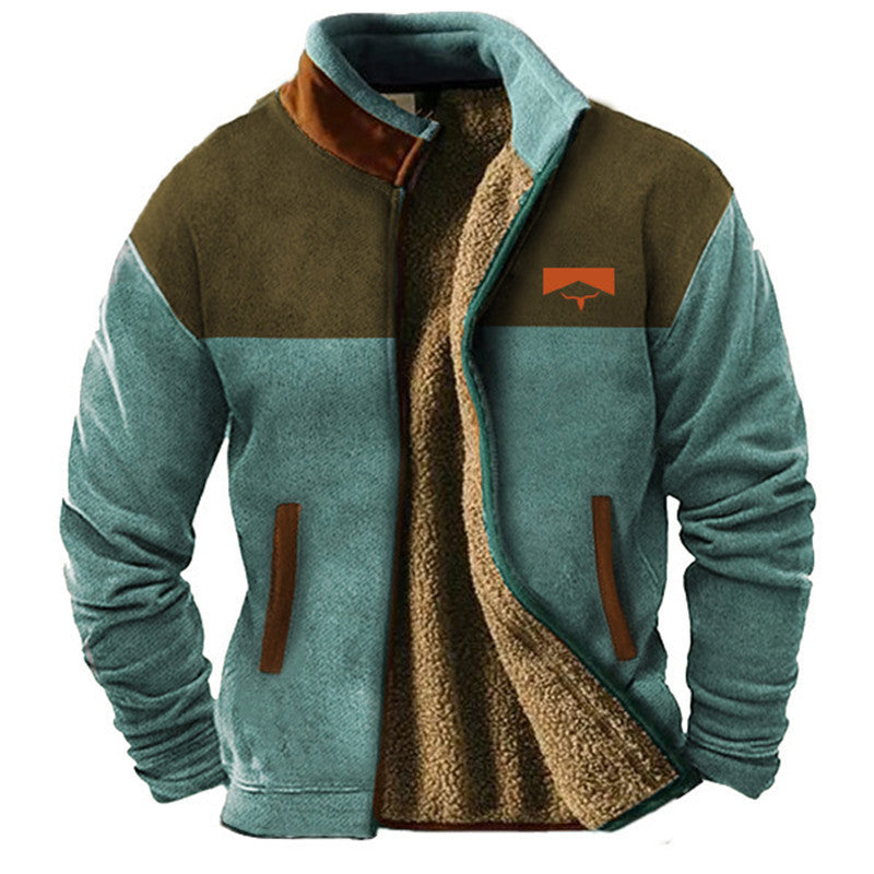 Philippe - Veste Chic Sherpa Aztèque