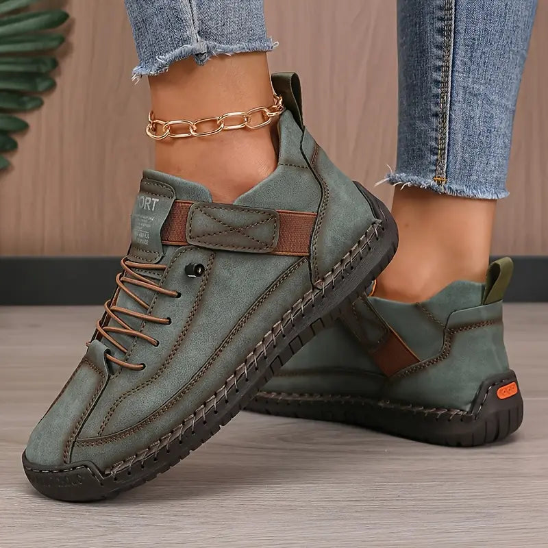Chantal | Baskets Chic Cuir Souple