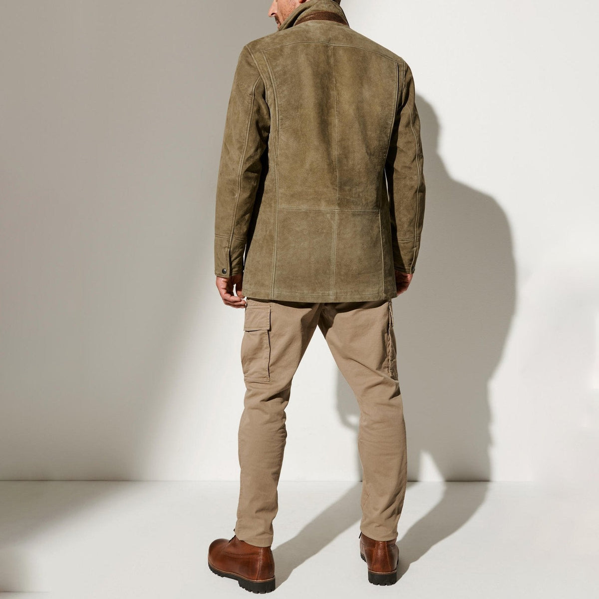 Arnaud | Veste Intemporelle en Daim