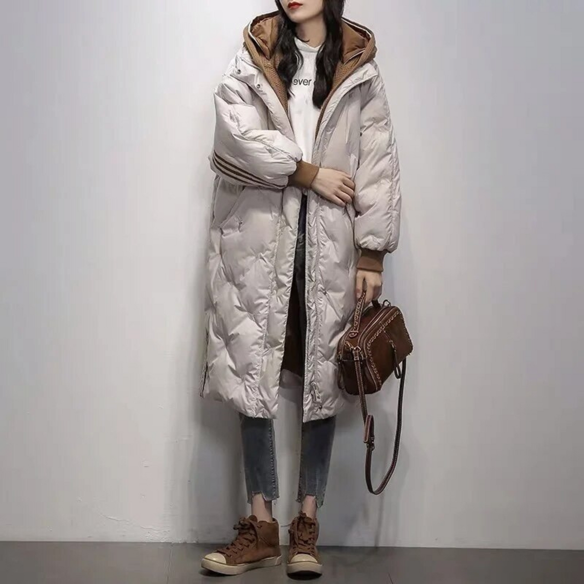 Danielle - Doudoune Chic Longue Oversize