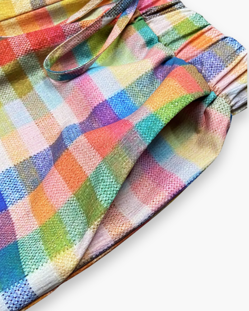 Pantalon coupe droite coloré pour femme | Léger et confortable