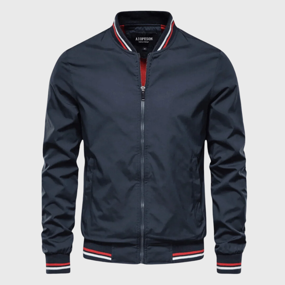 Sébastien - Veste Intemporelle Bomber Zippée