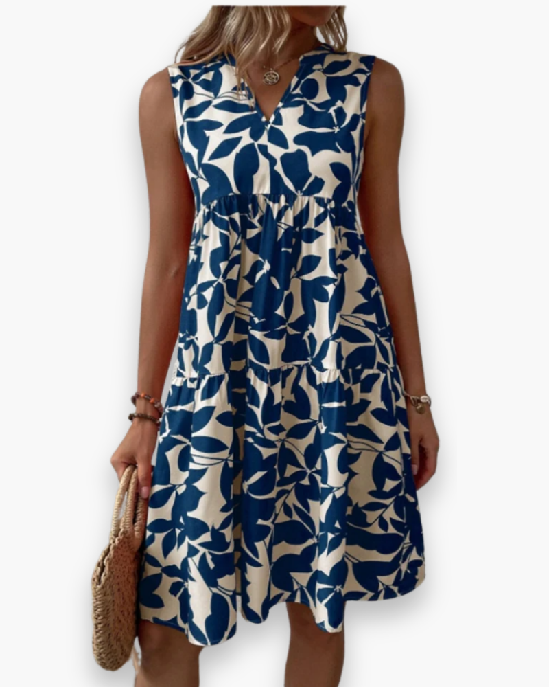 Robe chic courte évasée pour femme | Souple et stable