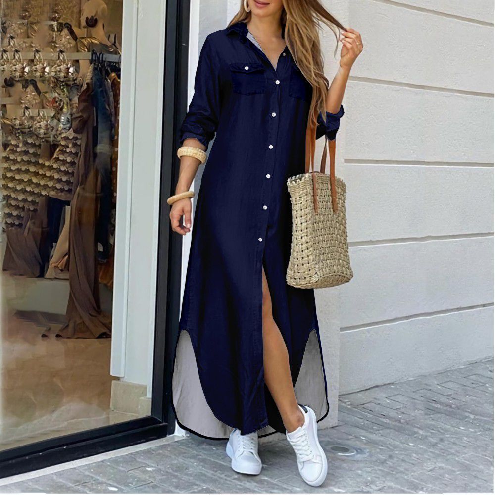 Nathalie - Robe Maxi d'Été Chic