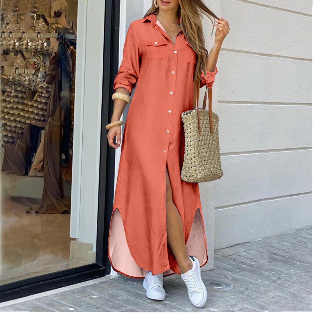 Nathalie - Robe Maxi d'Été Chic