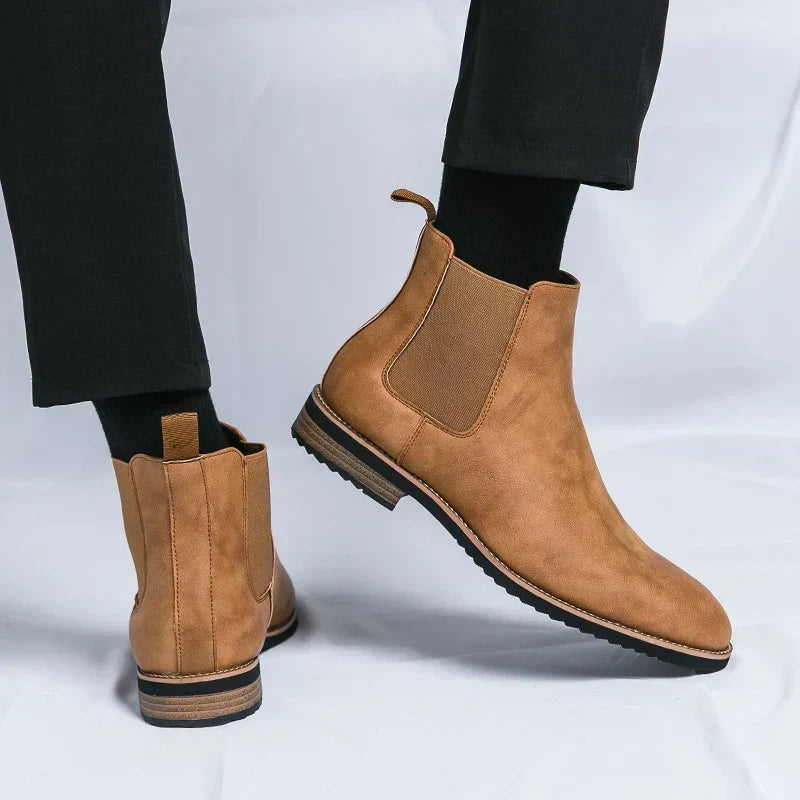 Julien - Bottines Chelsea Élégantes Semelle Crantée