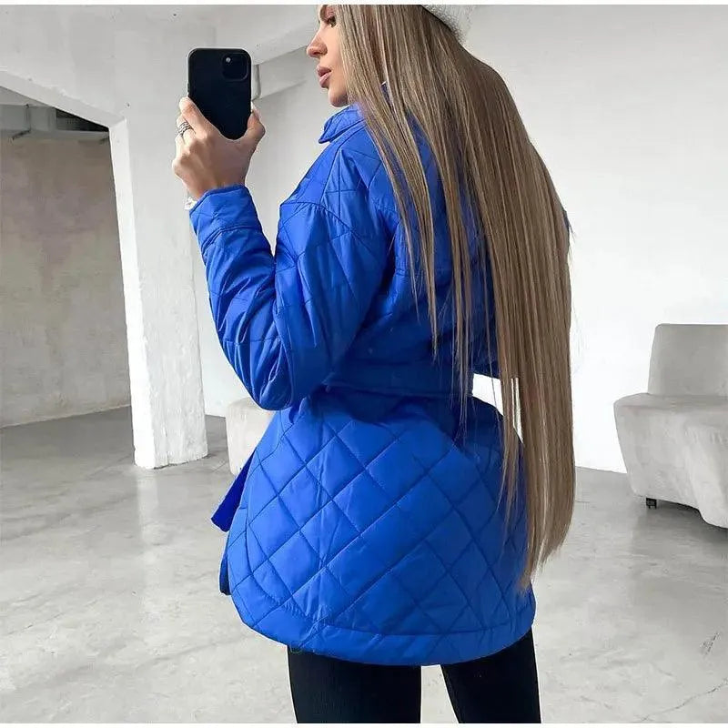 Virginie - Doudoune Chic Matelassée Oversize