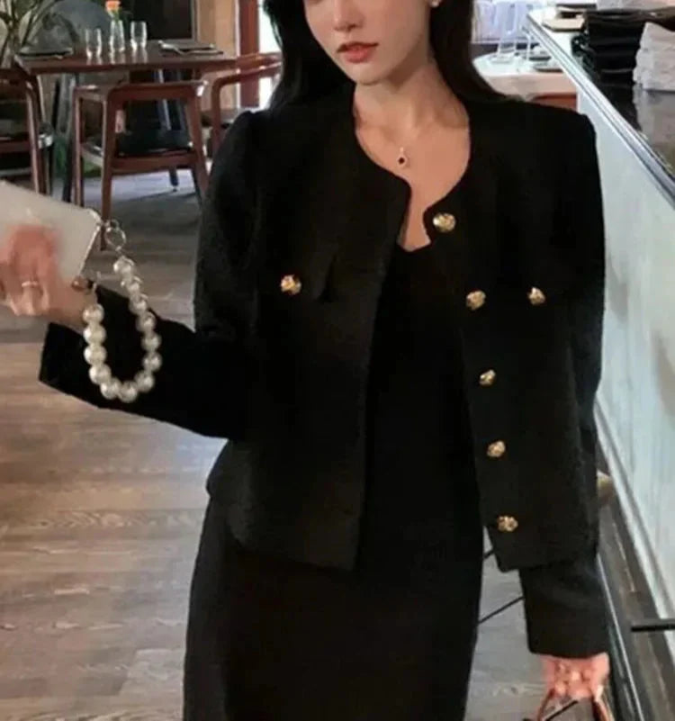 Pauline – Manteau Raffiné Avec Boutons, Parfait Pour Un Look Hivernal Élégant