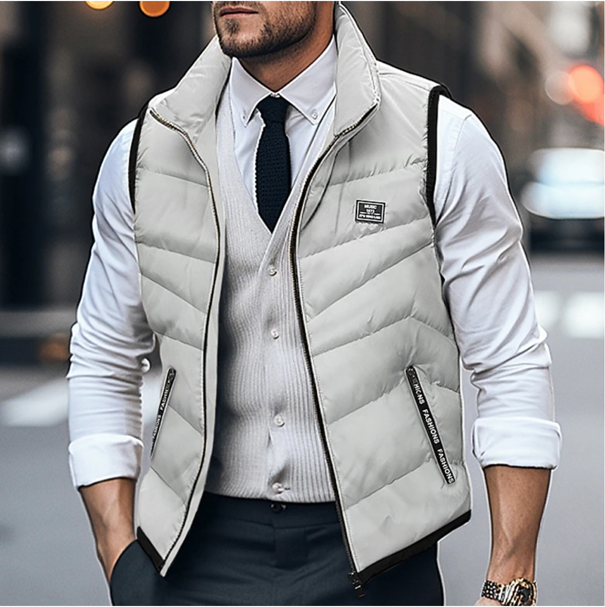 Louis - Gilet homme matelassé léger