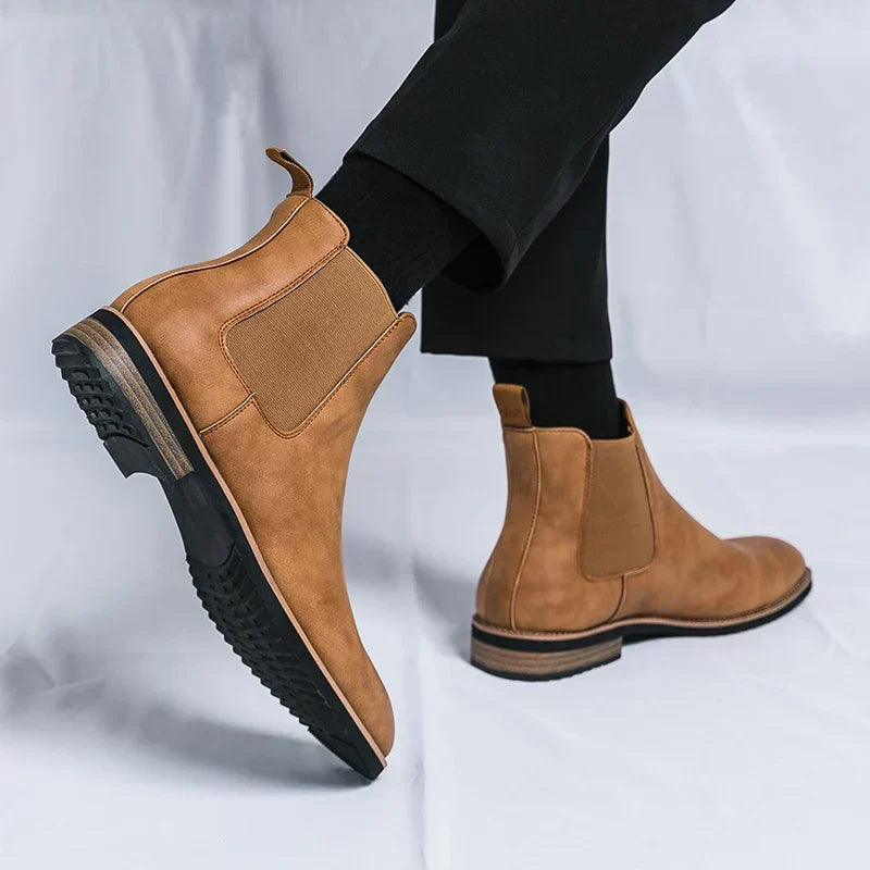 Julien - Bottines Chelsea Élégantes Semelle Crantée