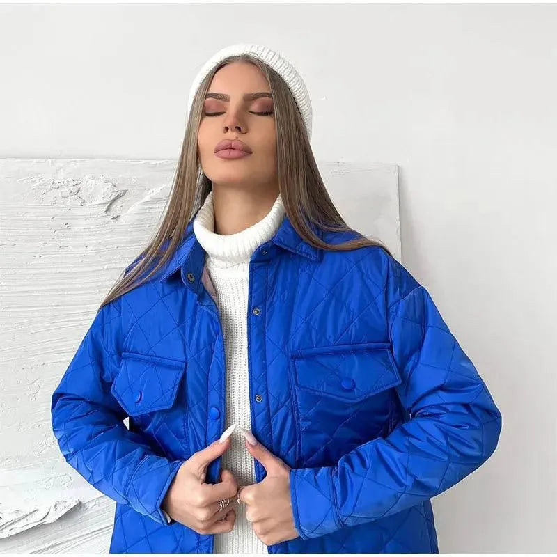 Virginie - Doudoune Chic Matelassée Oversize
