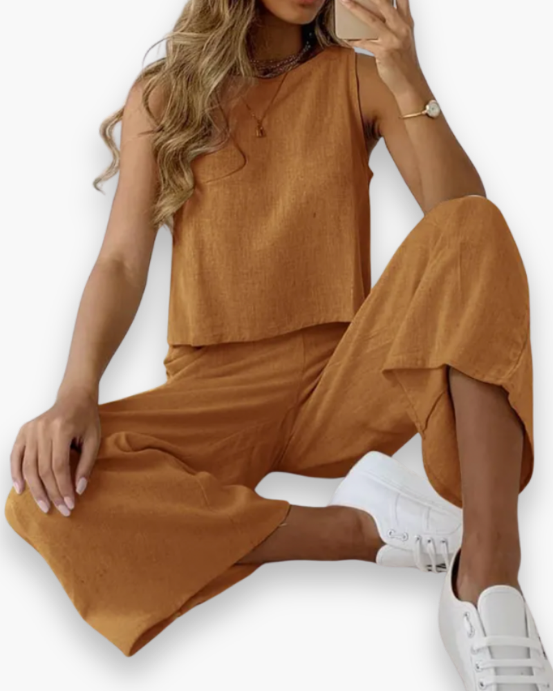 Ensemble ample sans manches pour femme | Léger et confortable