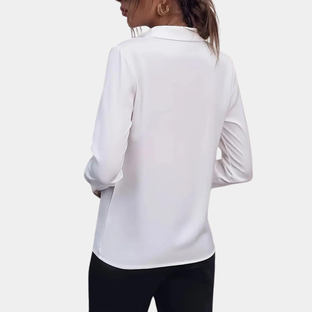Chemise Femme Manches Longues Chic - Émilie