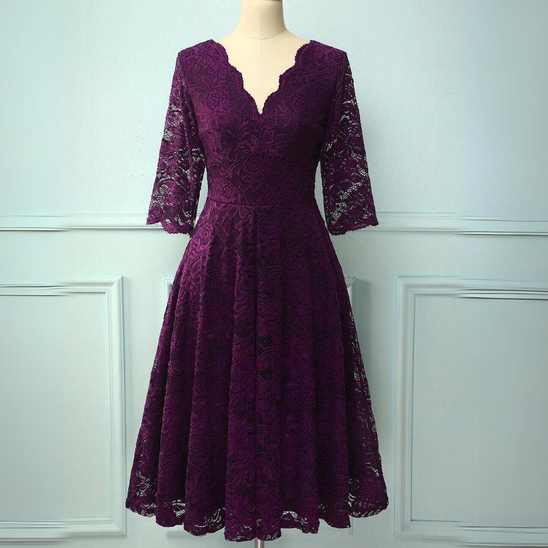 Juliette - Robe D'Été Légère Mi-Longue Imprimée Femme