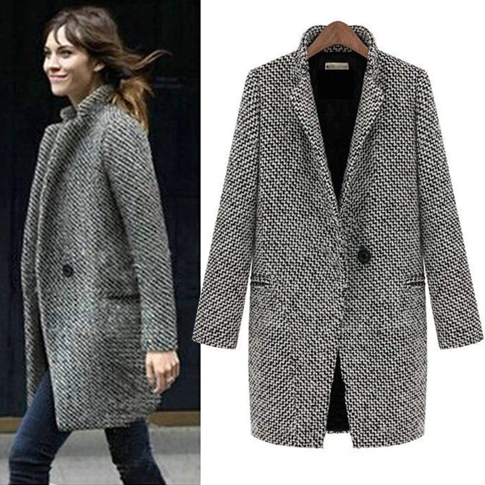 Manteau Élégant pour Femme | Chic et Confort