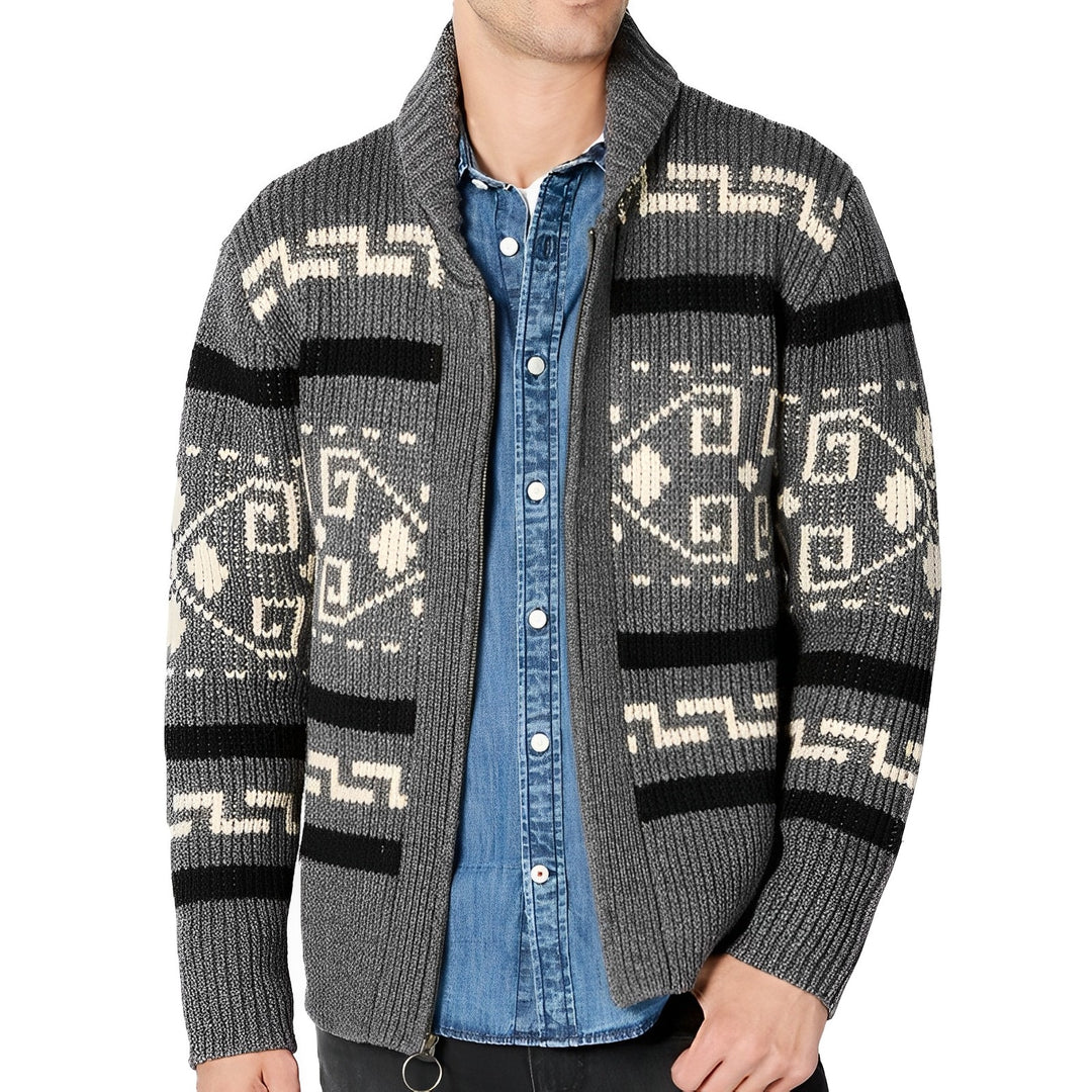 Étienne - Cardigan Style Vintage Maille Homme
