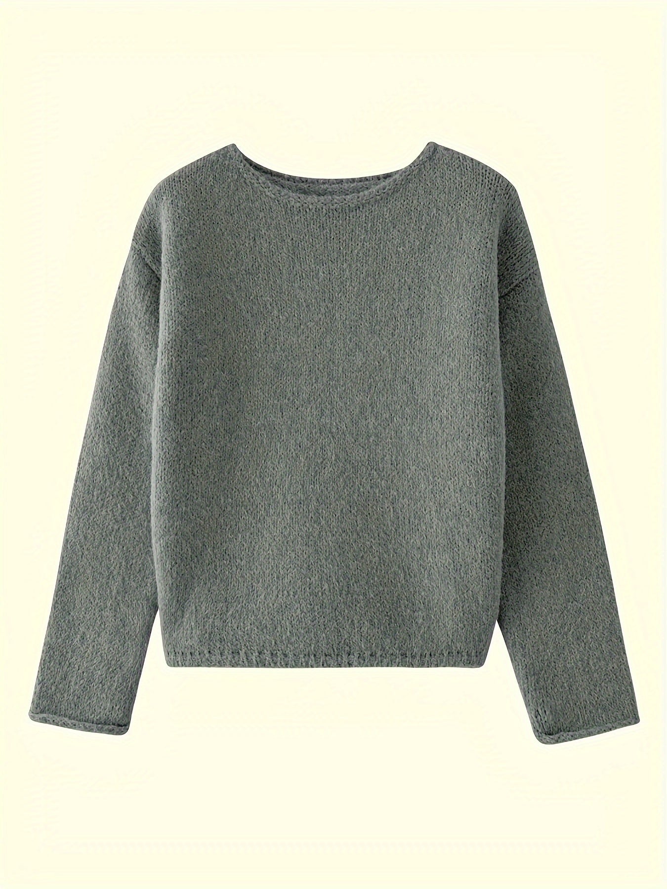 Sandrine - Pull Élégant Oversize Maille