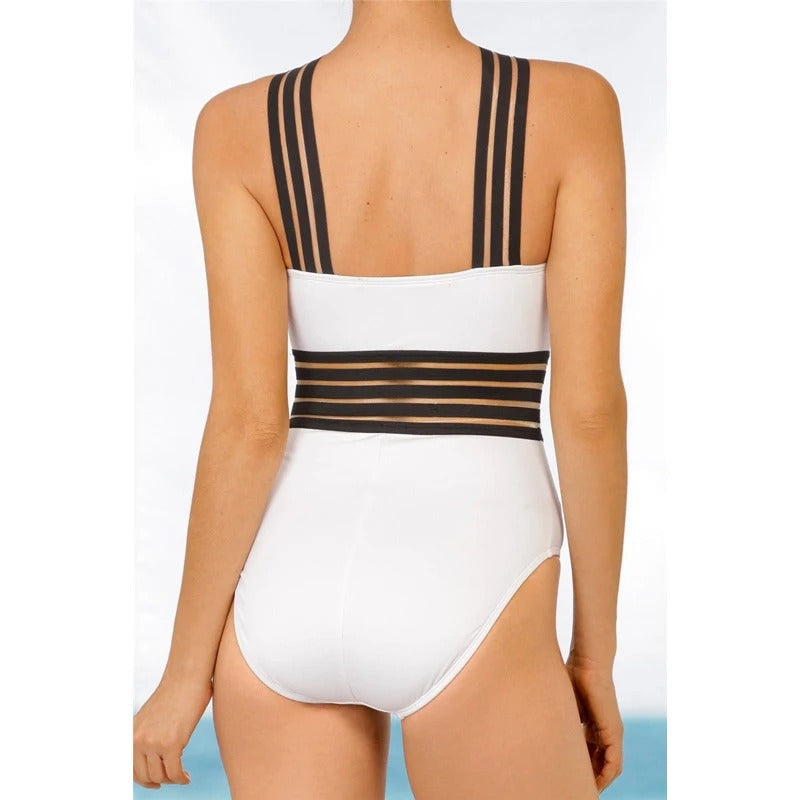 Chloé - Maillot De Bain À Bretelles Croisées Élégant