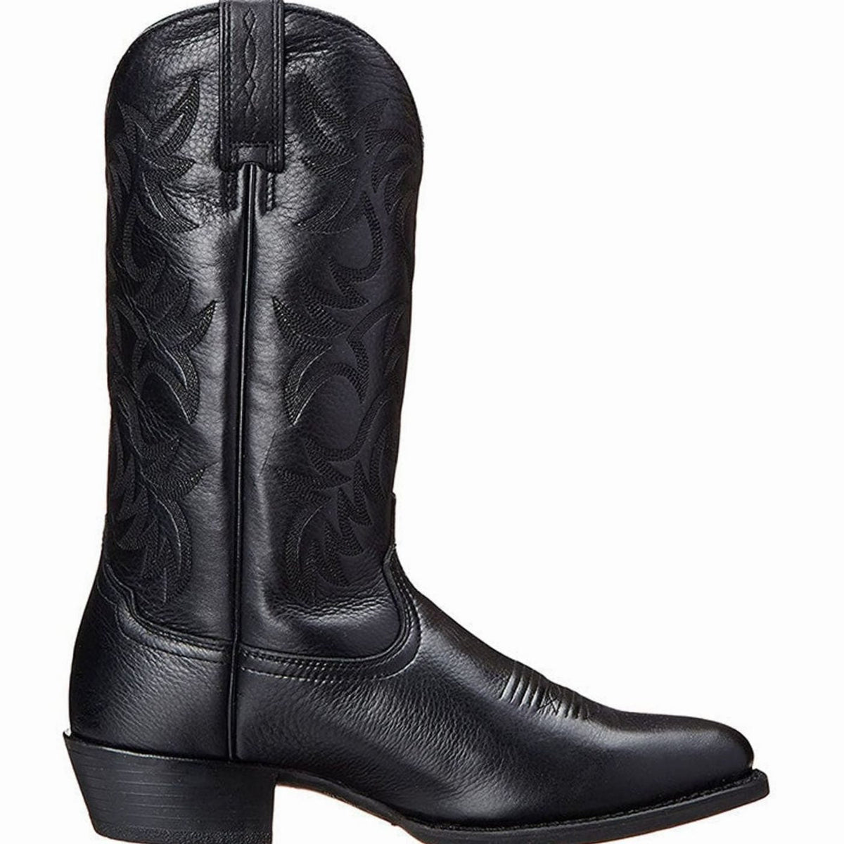 Émilie - Bottes Cowboy Élégantes Brodées Talon Carré