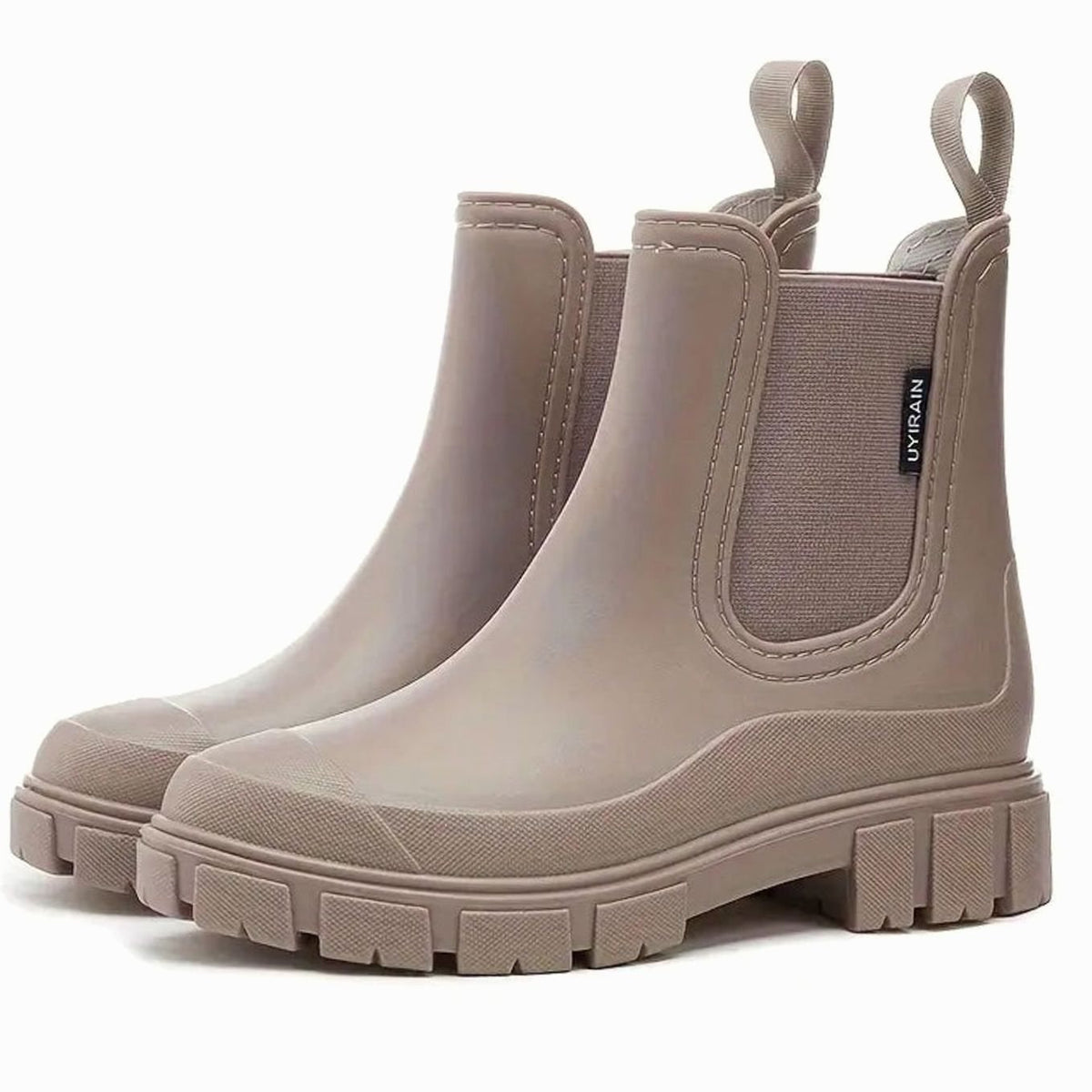Juliette - Bottes de Pluie Élégantes Semelle Crantée