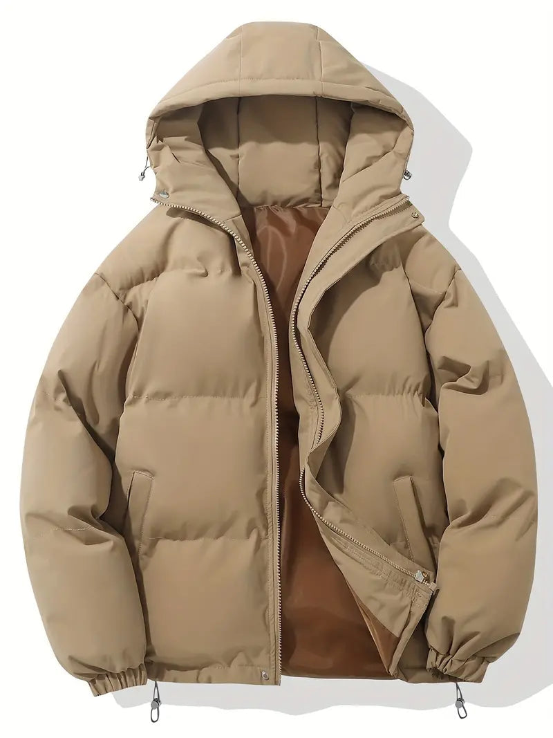 Camille - Doudoune Élégante Courte à Capuche