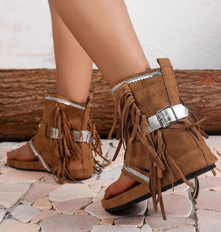 Sandales Bohèmes pour Femme | Look Tendance Été