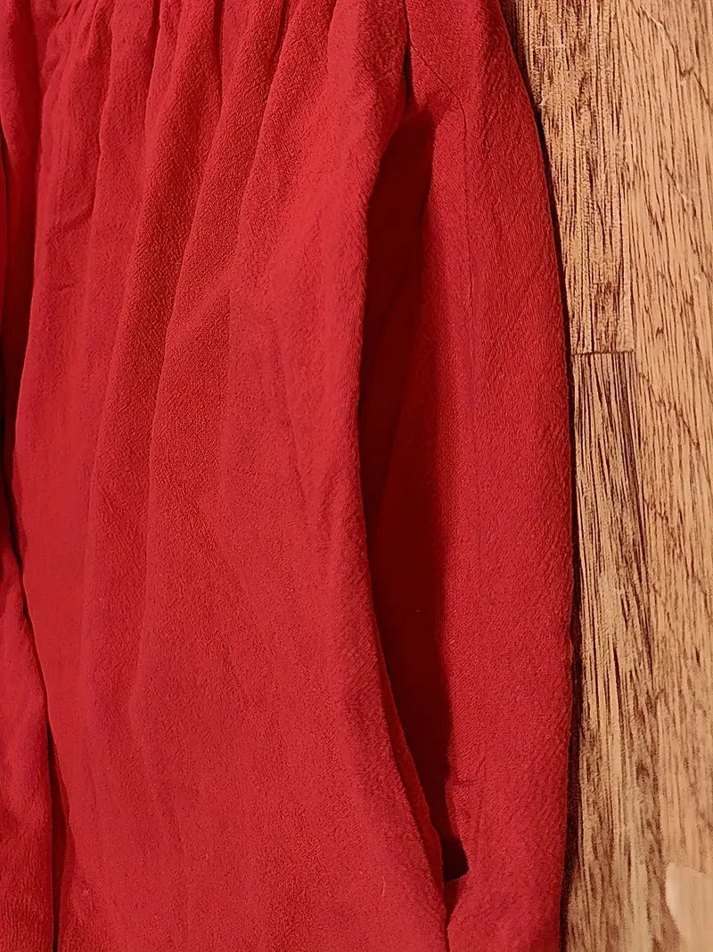 Cléophée - Robe Élégante Avec Poches Pratiques Et Coupe Fluide