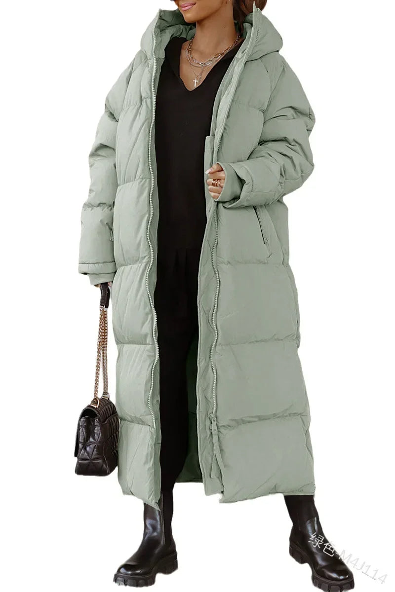 Christine - Doudoune Intemporelle Oversize à Capuche
