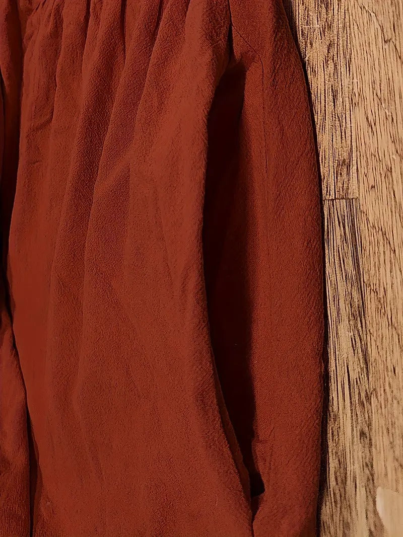 Cléophée - Robe Élégante Avec Poches Pratiques Et Coupe Fluide