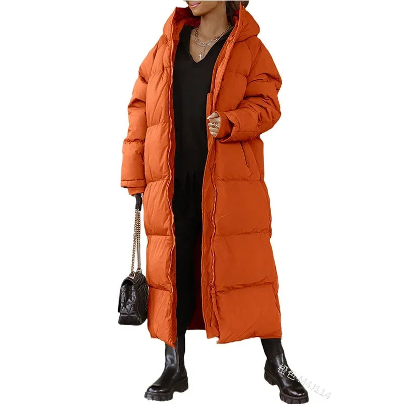 Élodie - Doudoune Féminine Oversize à Capuche