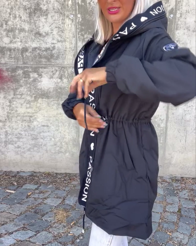 Camille | Parka Élégante Cintrée à Capuche