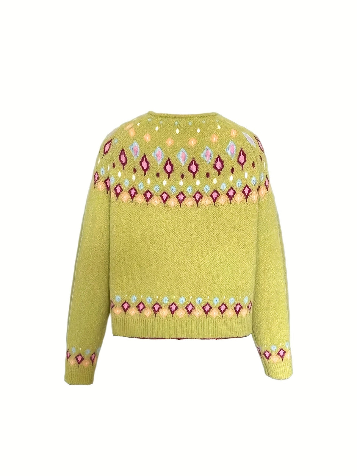 Delphine - Cardigan Féminin Boutonné Brodé