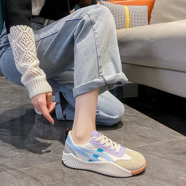 Roselise - Sneakers Minimalistes Et Chics Avec Semelle Souple