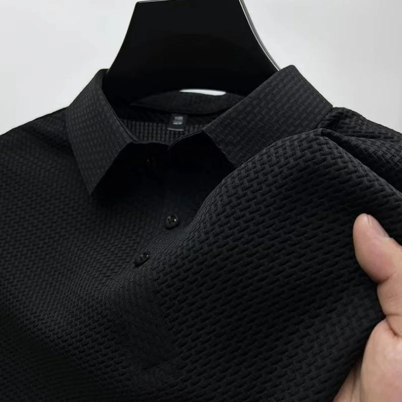Felipe - Polo Texturé Élégant Homme
