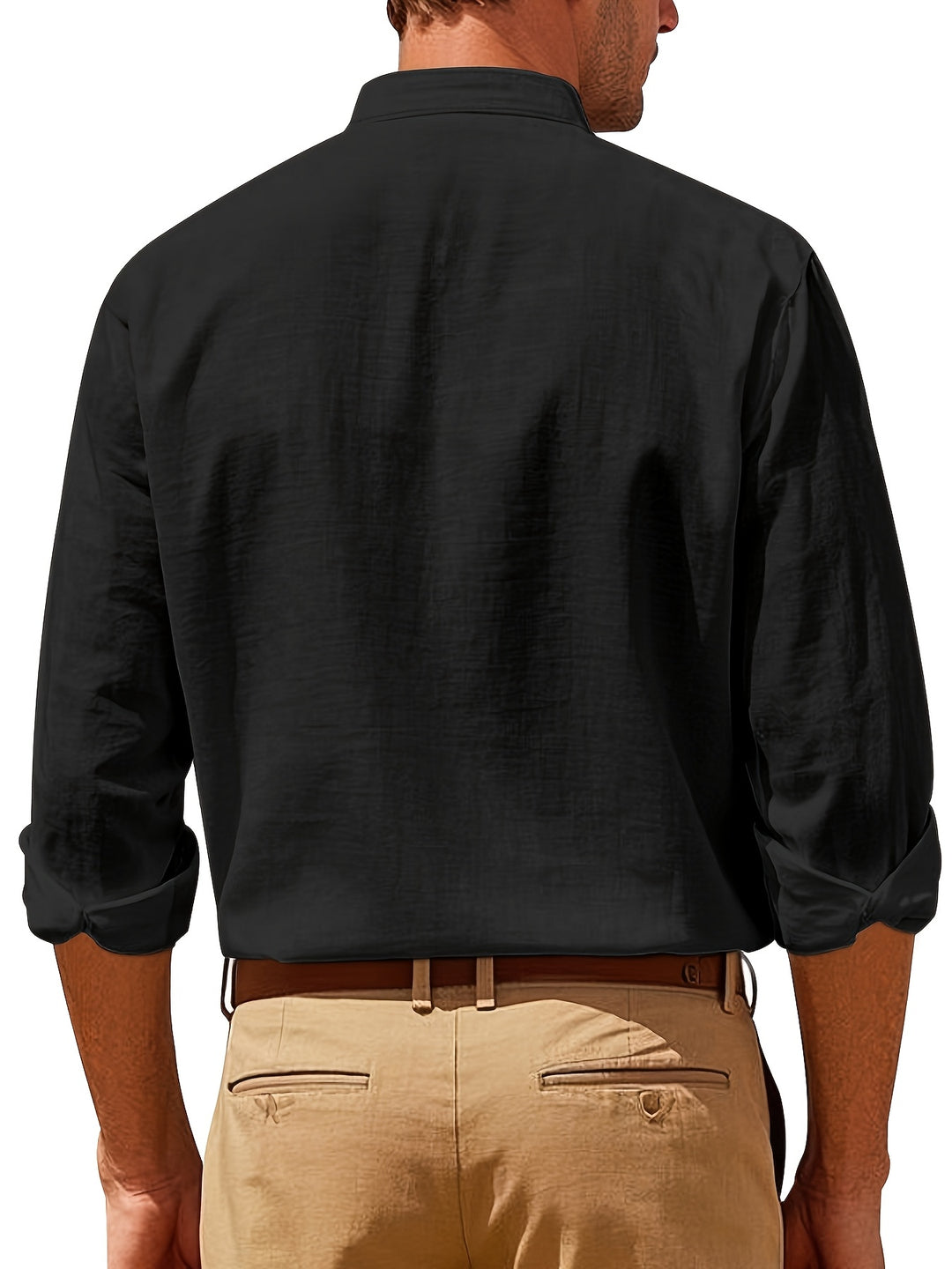 Antonio - Chemise Lin Casual Homme