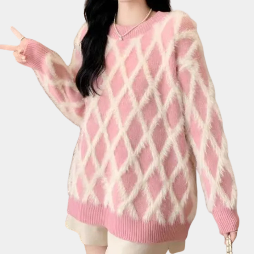 Camille - Pull Chaud Élégant Hiver Raffiné Femme