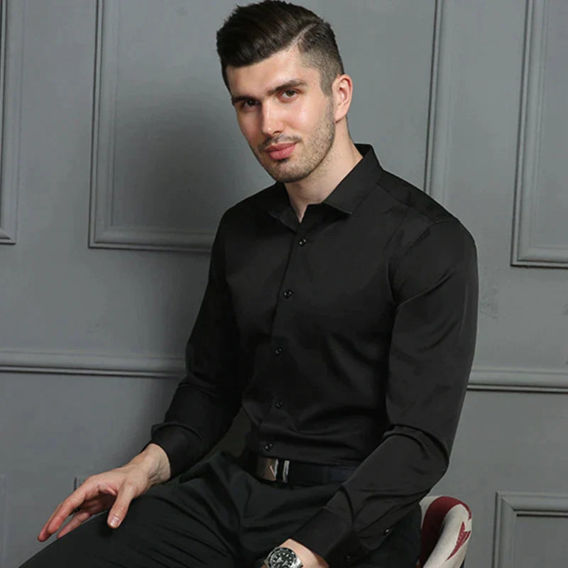 Vicente - Chemise Stretch Élégante Homme