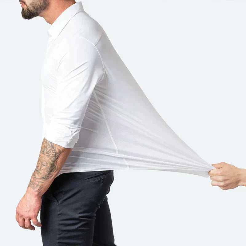 Vicente - Chemise Stretch Élégante Homme