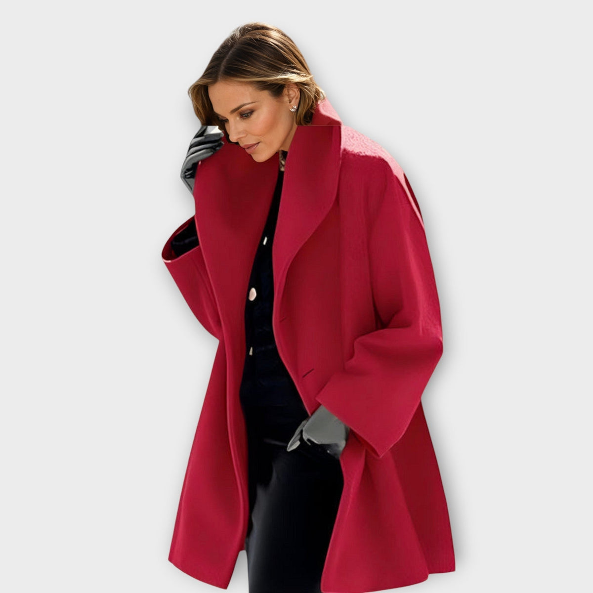 Valérie | Manteau Chic Court Oversize
