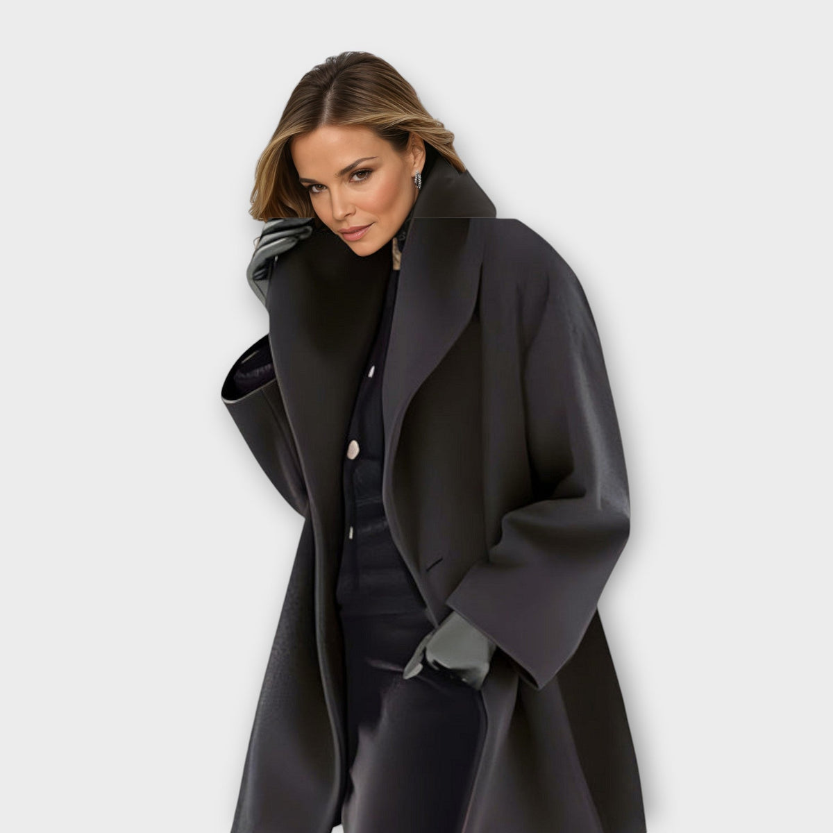 Valérie | Manteau Chic Court Oversize
