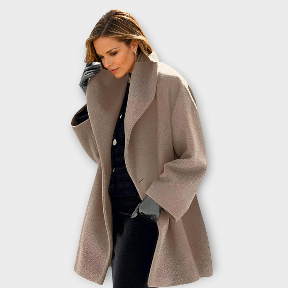 Valérie | Manteau Chic Court Oversize