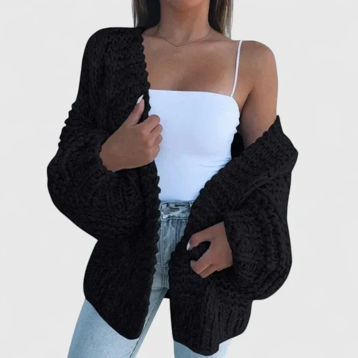 Chloé - Cardigan Élégant Oversize Grosse Maille