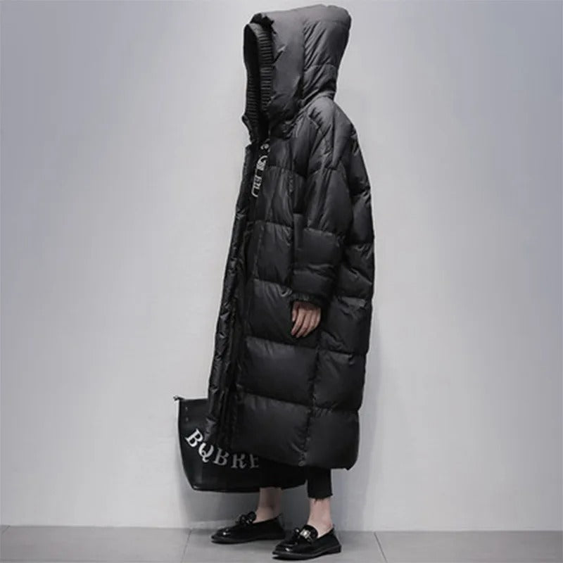 Aurélie - Doudoune Chic Oversize à Capuche