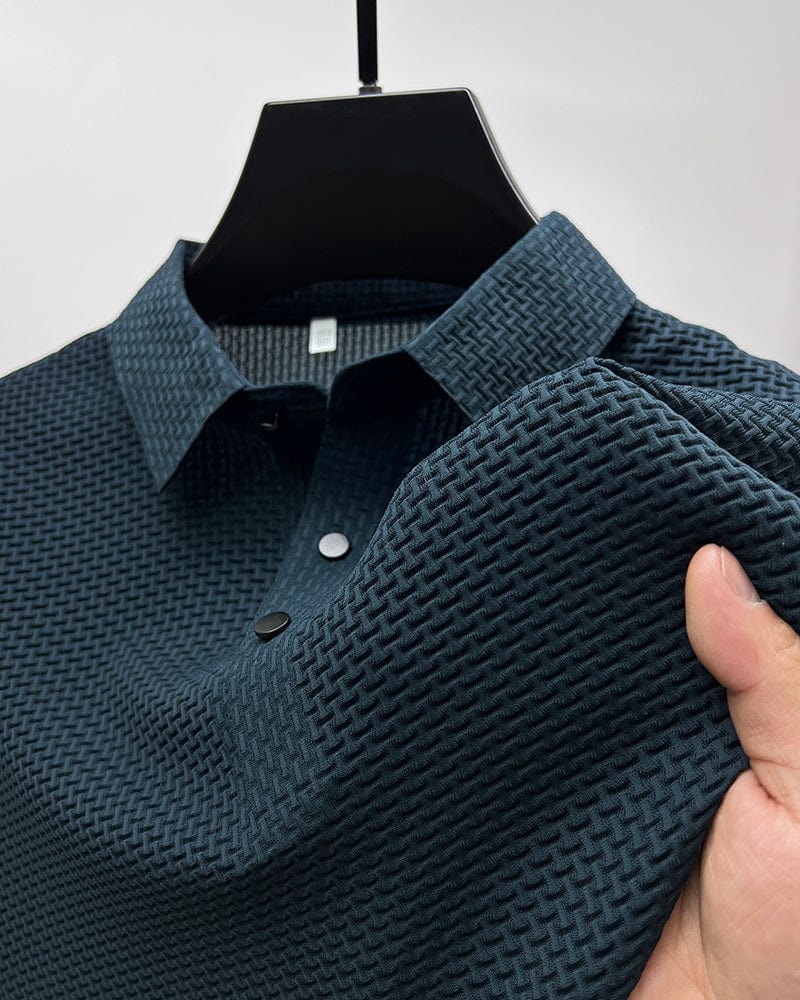 Polo Structuré Moderne pour Homme | Manches Longues 2