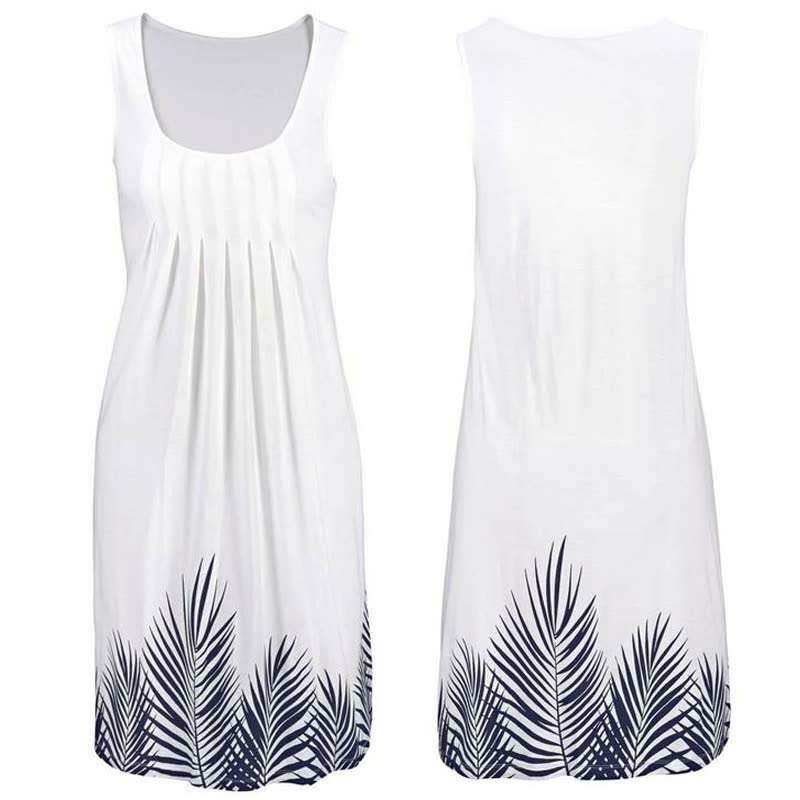 Sandrine - Robe Midi D'Été Légère