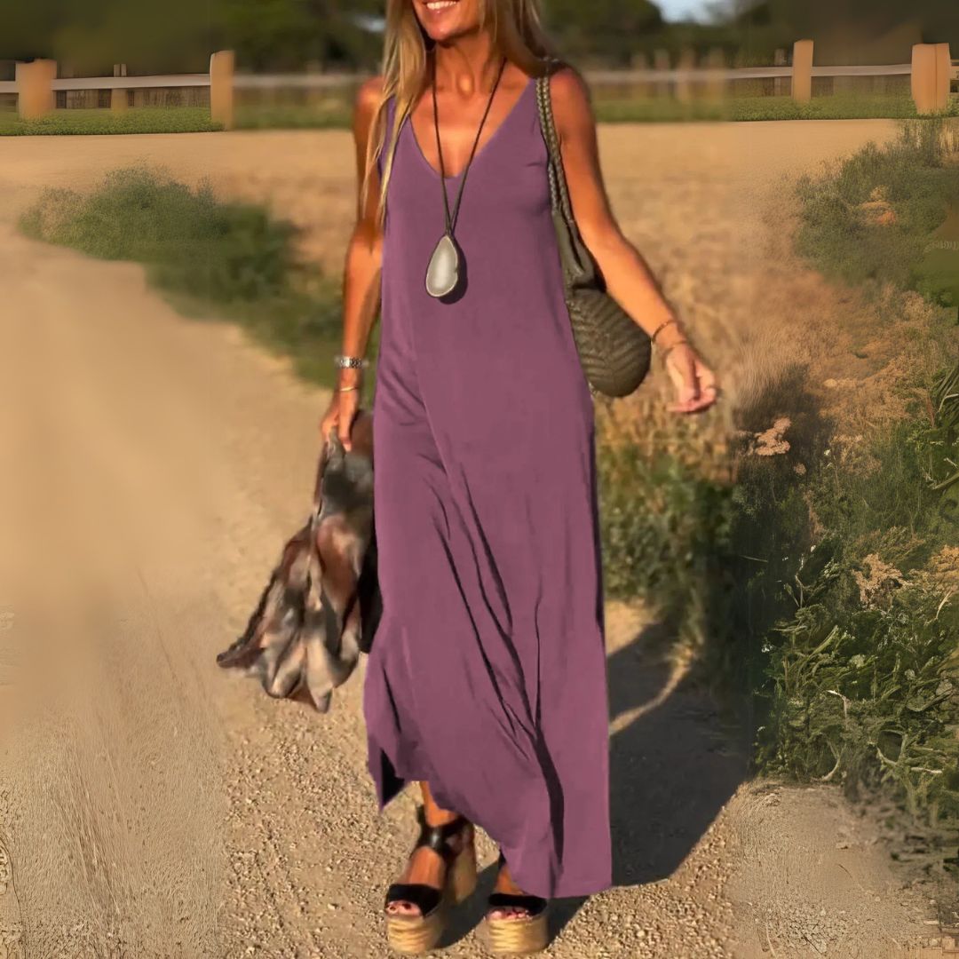 Stéphanie - Robe Maxi Légère D'Été